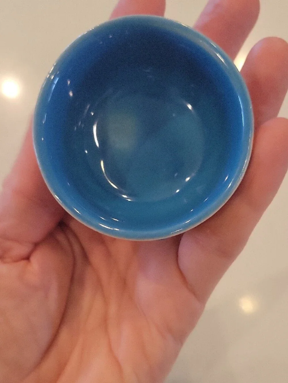 Salt Cellar Prep Bowl with Decorative Exterior